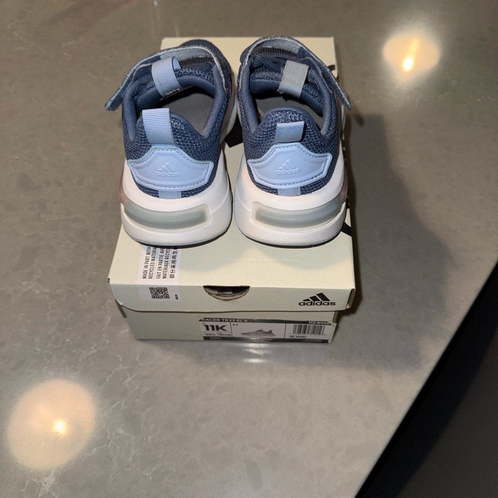 adidas 11K Racer TR23 EL K Kids sneakers in violet/blue/lavender-pink - Picture 2 of 7